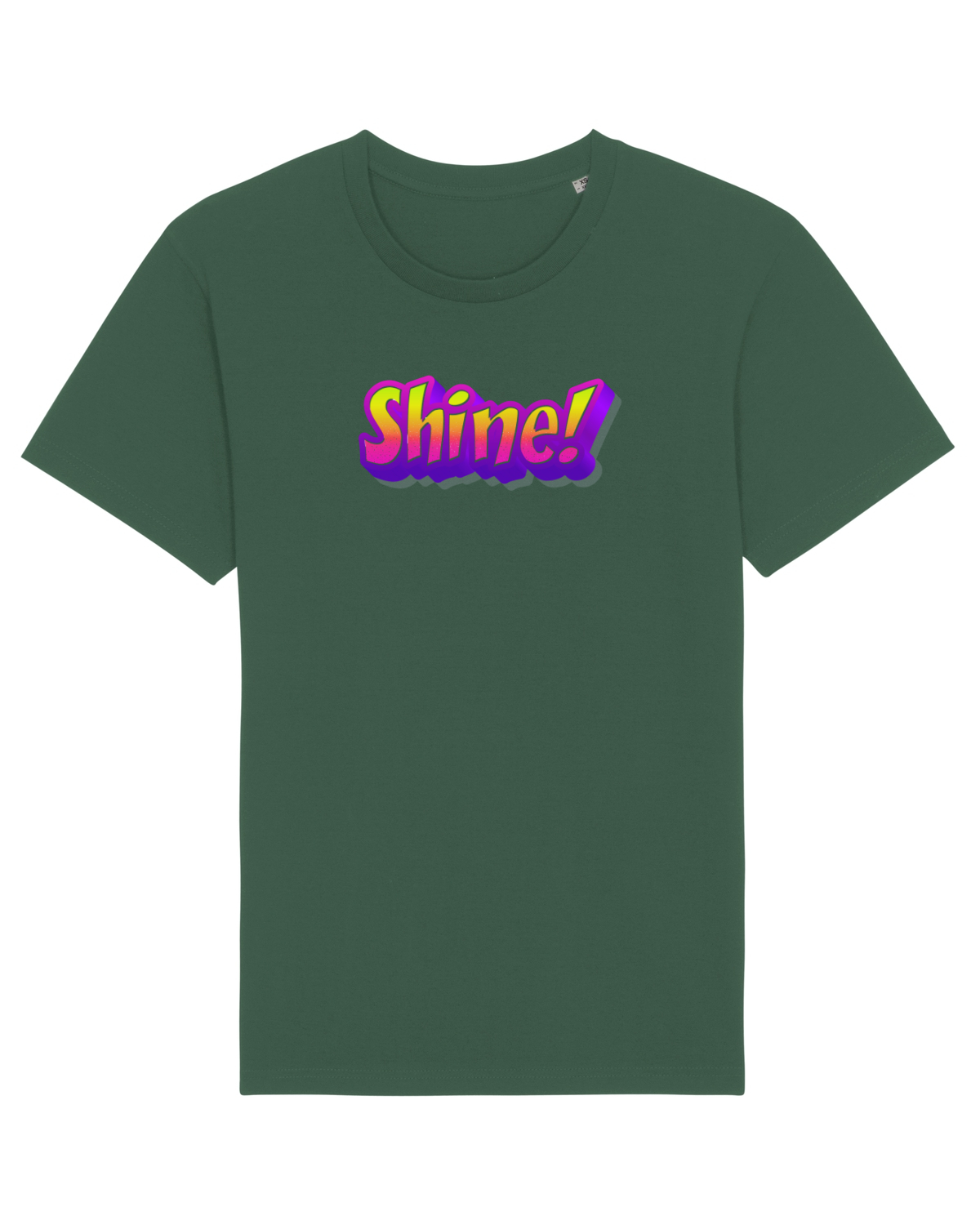 Tricou mânecă scurtă Unisex Rocker Bottle Green