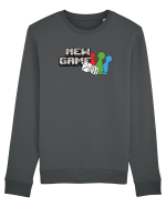 New game  Bluză mânecă lungă Unisex Rise