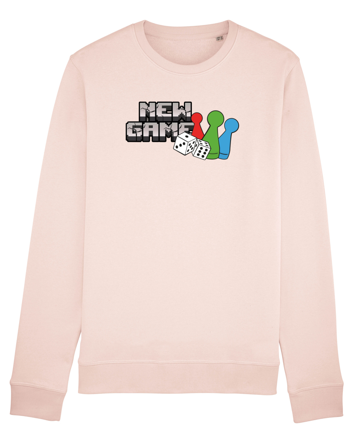 Bluză mânecă lungă Unisex Rise Candy Pink