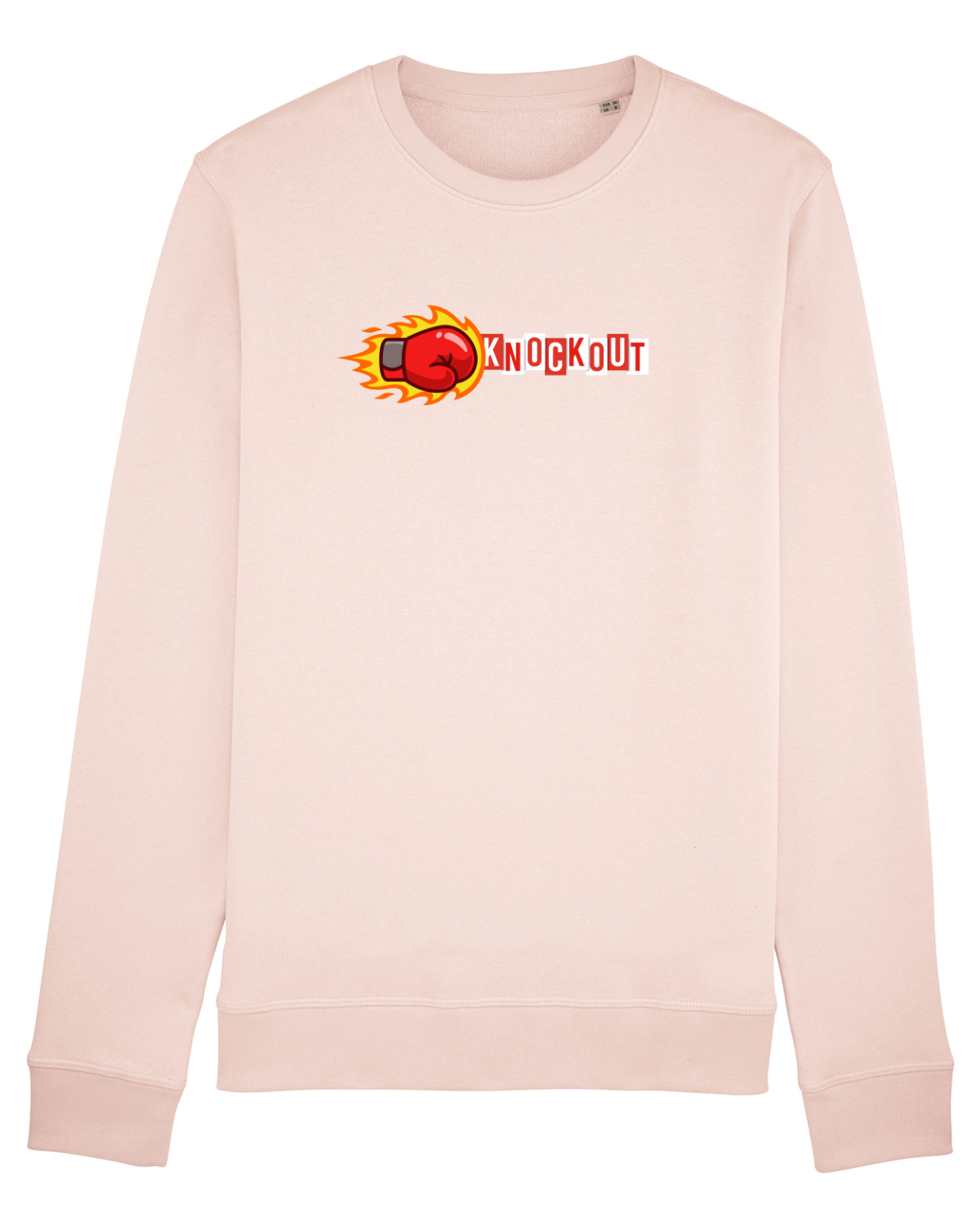 Bluză mânecă lungă Unisex Rise Candy Pink