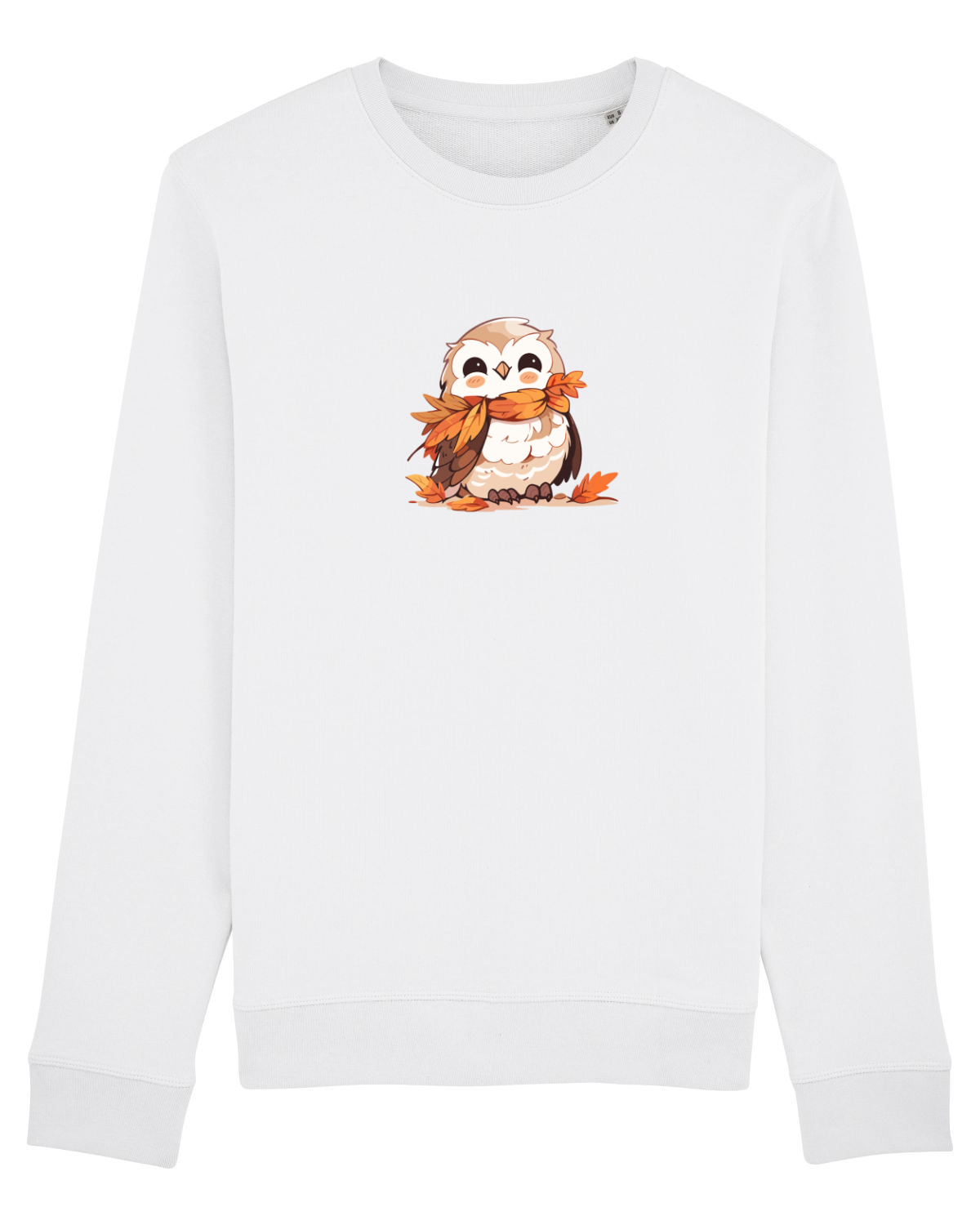 Bluză mânecă lungă Unisex Rise White