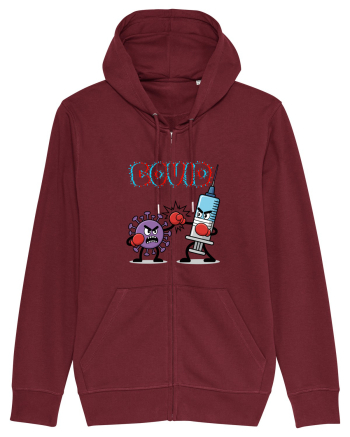 Covid  Burgundy