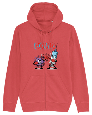 Covid  Carmine Red