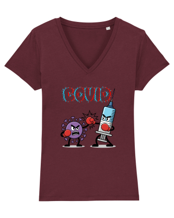 Covid  Burgundy