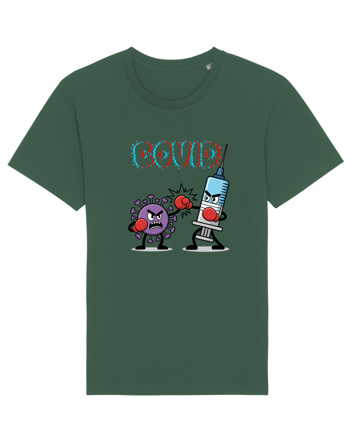 Tricou mânecă scurtă Unisex Rocker Bottle Green