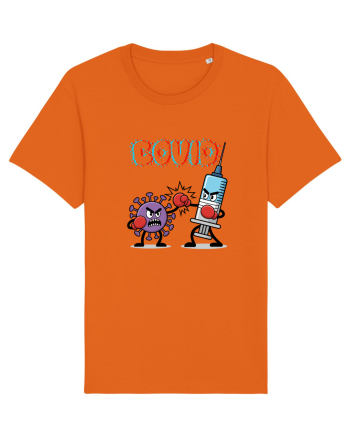 Covid  Bright Orange