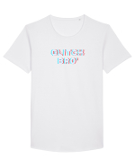 Glitch bro  Tricou mânecă scurtă guler larg Bărbat Skater