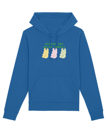 Follow the white rabbit Royal Blue