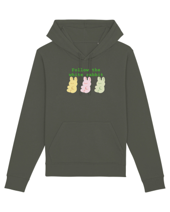 Follow the white rabbit Khaki