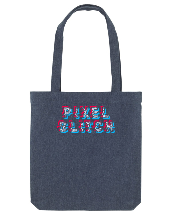 Pixel glitch  Midnight Blue