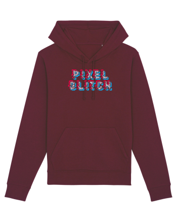 Pixel glitch  Burgundy