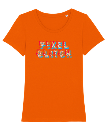 Pixel glitch  Bright Orange