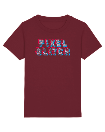 Pixel glitch  Burgundy