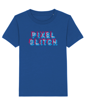 Pixel glitch  Majorelle Blue