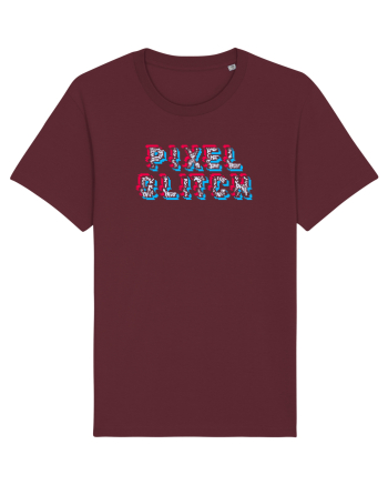 Pixel glitch  Burgundy