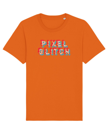 Pixel glitch  Bright Orange