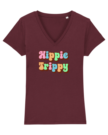 Hippie Trippy Burgundy