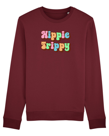 Hippie Trippy Burgundy