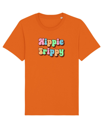Hippie Trippy Bright Orange