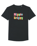 Hippie Trippy Tricou mânecă scurtă guler larg Bărbat Skater