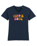Hippie soul Tricou mânecă scurtă guler V Bărbat Presenter