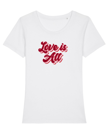 Love is  all White