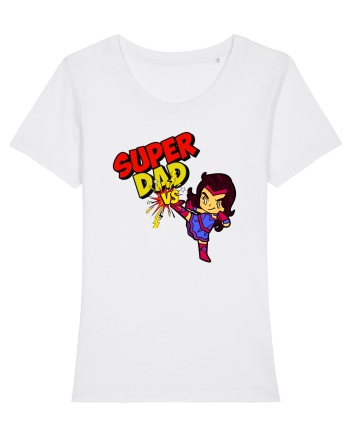 Super Dad  White