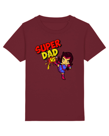 Super Dad  Burgundy
