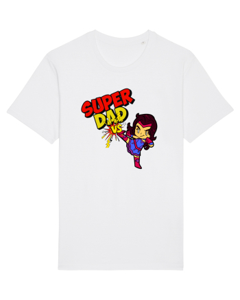 Super Dad  White