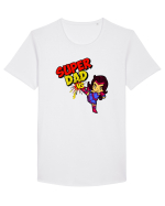 Super Dad  Tricou mânecă scurtă guler larg Bărbat Skater