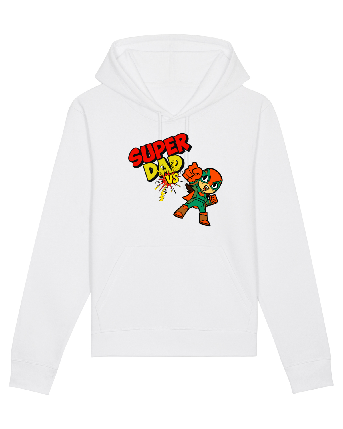 Hanorac Unisex Drummer White
