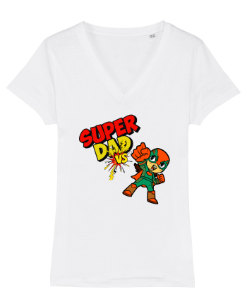 Super Dad  White