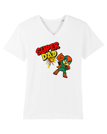 Super Dad  White