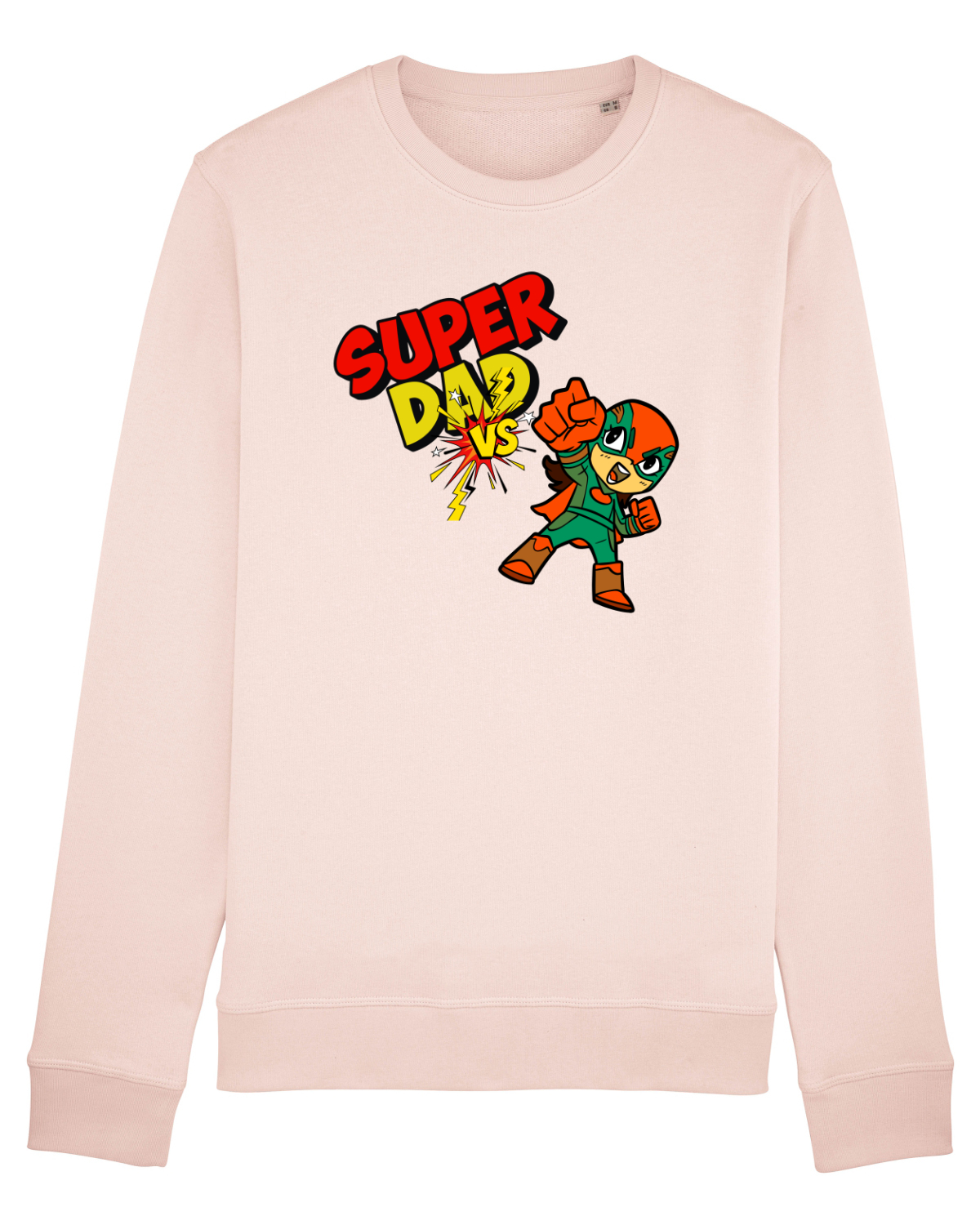 Bluză mânecă lungă Unisex Rise Candy Pink