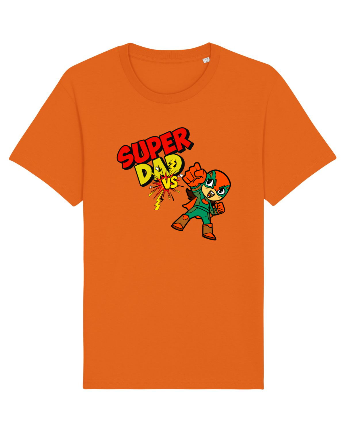 Tricou mânecă scurtă Unisex Rocker Bright Orange