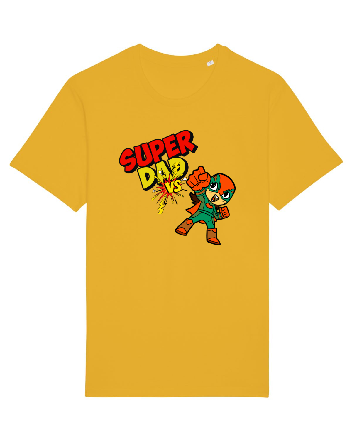 Tricou mânecă scurtă Unisex Rocker Spectra Yellow