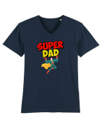 Super Dad  Tricou mânecă scurtă guler V Bărbat Presenter