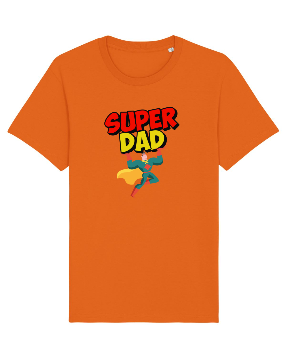 Tricou mânecă scurtă Unisex Rocker Bright Orange