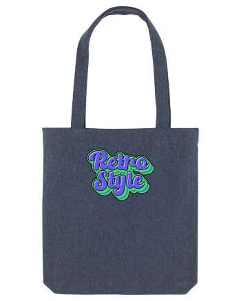 Retro style  Midnight Blue