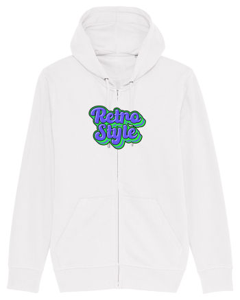 Retro style  White