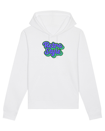 Retro style  White