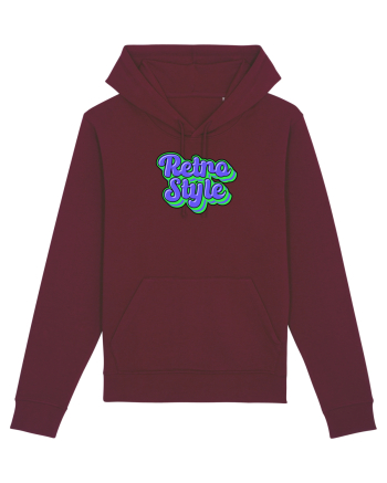 Retro style  Burgundy