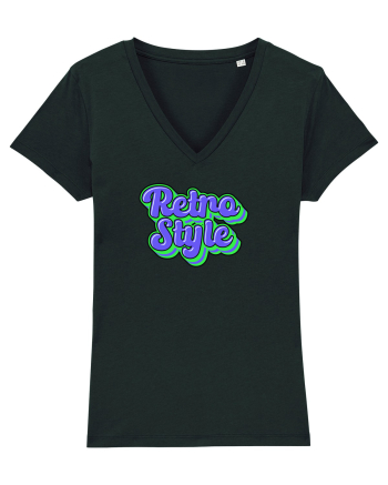 Retro style  Black