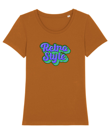 Retro style  Roasted Orange