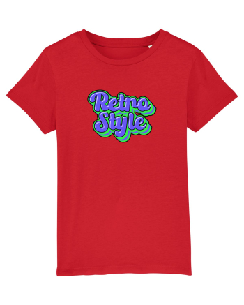 Retro style  Red
