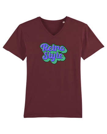 Retro style  Burgundy
