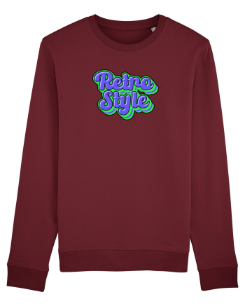 Retro style  Burgundy