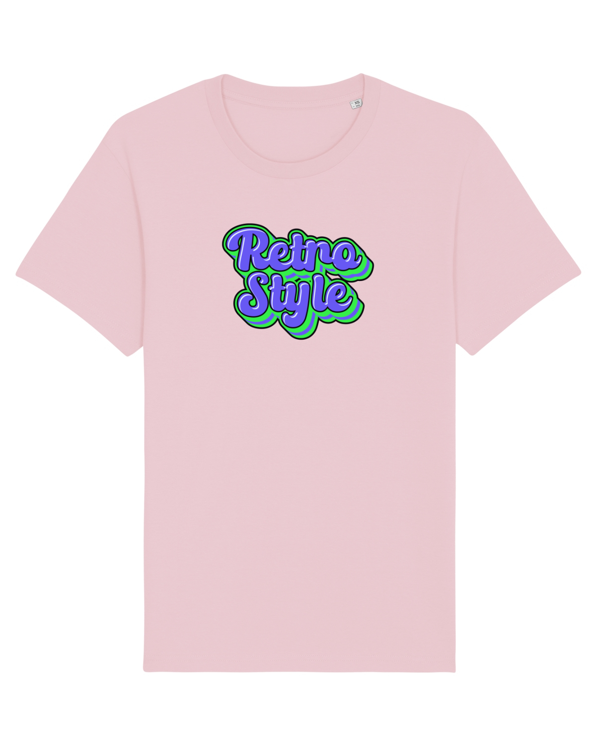 Tricou mânecă scurtă Unisex Rocker Cotton Pink