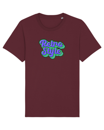 Retro style  Burgundy