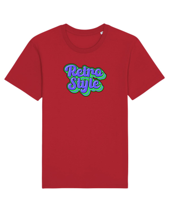 Retro style  Red